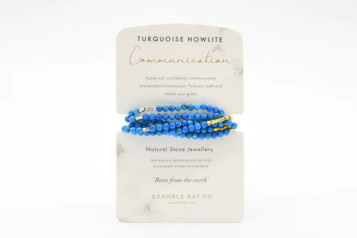 Turquoise Howlite Bracelet Wrap