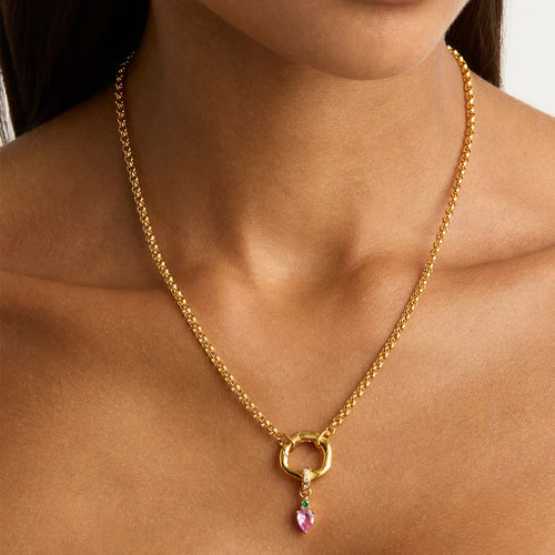 Cherish Deeply Annex Necklace Pendant Gold