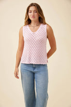 Mia Knit Top - Light Pink