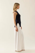 Adele Split Tank - Navy