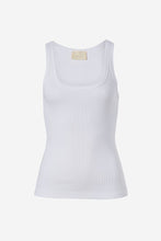 Contour Rib Scoop Tank White