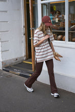 Paige Ponte Bootleg Pant - Choc