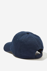 Ceres Monogram Cap - Navy Ecru Stitch