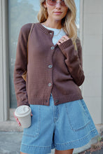 Nelly Long Sleeve Cardi - Choc
