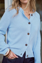 Nelly Long Sleeve Cardi - China Blue