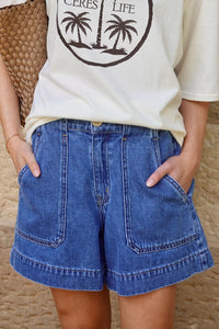 Weekender Short Fresh Indigo