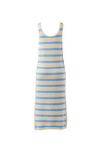 Talulah Knit Tank Dress Powder Blue Stripe