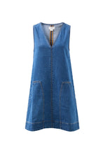 Emme Shift Dress - Fresh Indigo