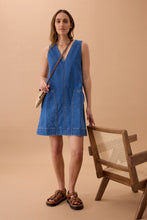 Emme Shift Dress - Fresh Indigo