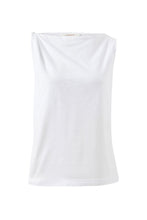 Tahlia Twist Strap Tank - White