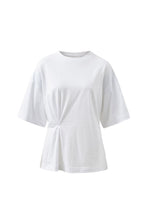 Kaia Twist Tee - White