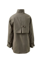 Estelle Funnel Neck Jacket - Moss