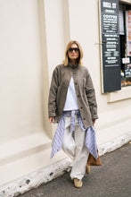 Estelle Funnel Neck Jacket - Moss