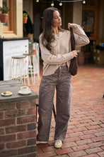 Bec Knit Collared Pullover - Oat Marle