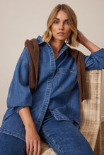 Gwynne Shirt - Fresh Indigo