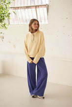Eva Sporty Half Zip - Butter