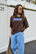 Luna Relaxed Tee - Choc