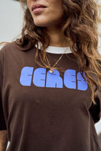 Luna Relaxed Tee - Choc