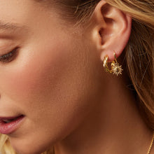 Ambre Twist Hoops - Gold