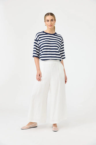 Studio Crop Pant -Salt