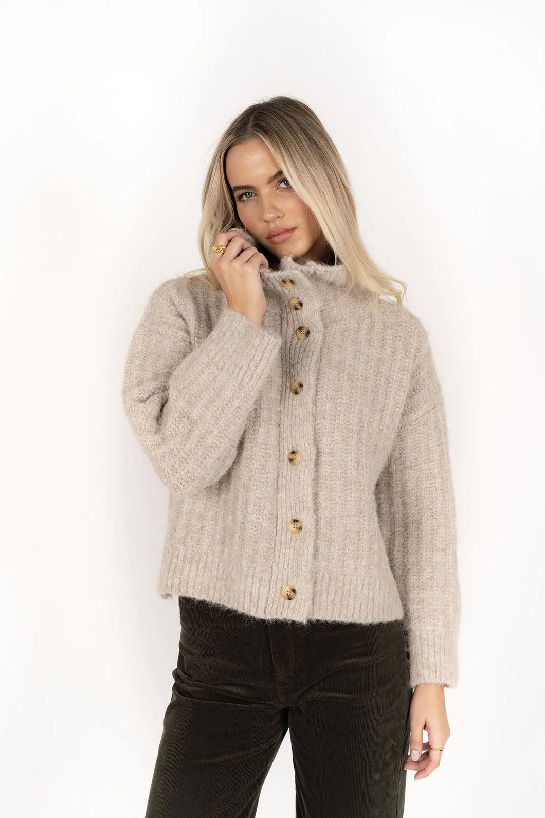 Fuse Cardi - Oatmeal