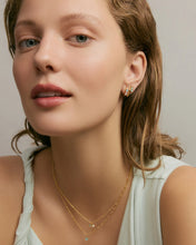Devon Studs Earrings - Green