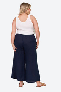 La Vie Crop Pant - Sapphire