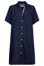 Studio Short Shirt Dress - Indigo