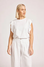 Miramar Palazzo Pant - White