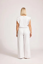 Miramar Palazzo Pant - White