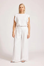 Miramar Palazzo Pant - White