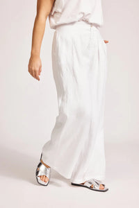 Miramar Palazzo Pant - White