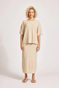 Alcazar Knit Top - Clay