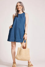 Melenia Denim Tank Dress - Indigo
