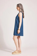 Melenia Denim Tank Dress - Indigo