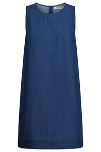 Studio Short Shirt Dress - Indigo