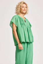 Orsula Button Top - Jade