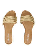 Miramar Plaited Sandal Gold
