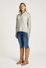 Liora Zip Jumper - Bisque/Sage