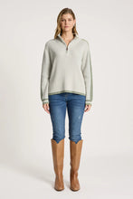 Liora Zip Jumper - Bisque/Sage