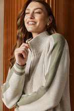 Liora Zip Jumper - Bisque/Sage