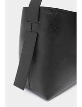 Bridie Leather Shopper - Black