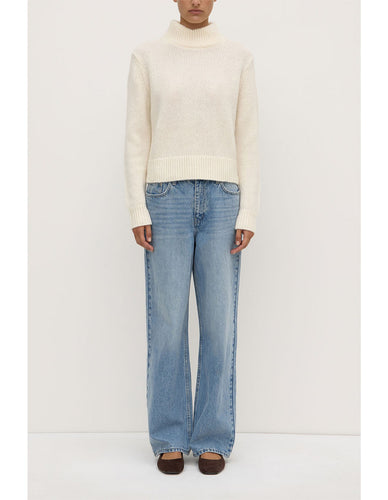 Cosette Alpaca Wool Blend Knit - Cream