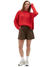 Fluffy Knit Jumper - Red