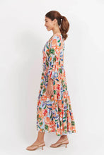 Baja Button Maxi Dress - Tide