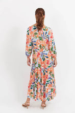 Baja Button Maxi Dress - Tide