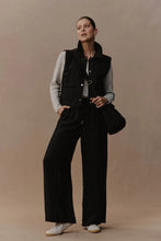 Argo Crop Vest -Black