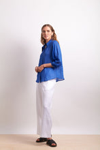 Pin Tuck Shirt - Marina