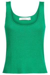 Adele Split Tank - Green