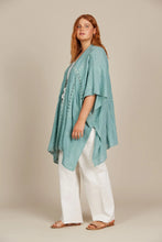 Fleur Cape ONE SIZE Seafoam